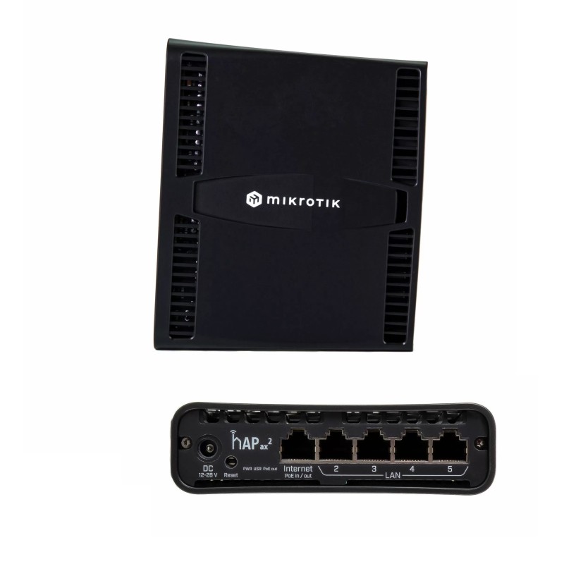 MikroTik hAP ax2 Router WiFi6 C52iG-5HaxD2HaxD-TC